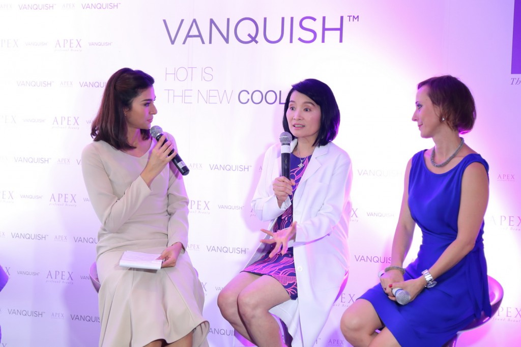 vanquish, สลายไขมัน, ลดความอ้วน, กระชับสัดสวน, ลดพุง, ลดหน้าท้อง, apex