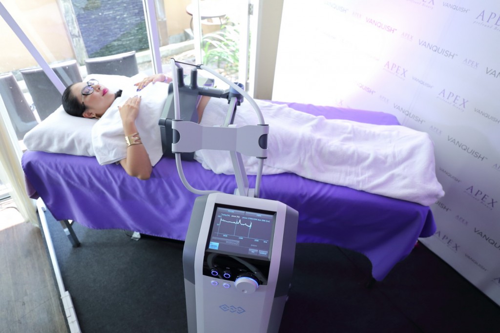 vanquish, สลายไขมัน, ลดความอ้วน, กระชับสัดสวน, ลดพุง, ลดหน้าท้อง, apex