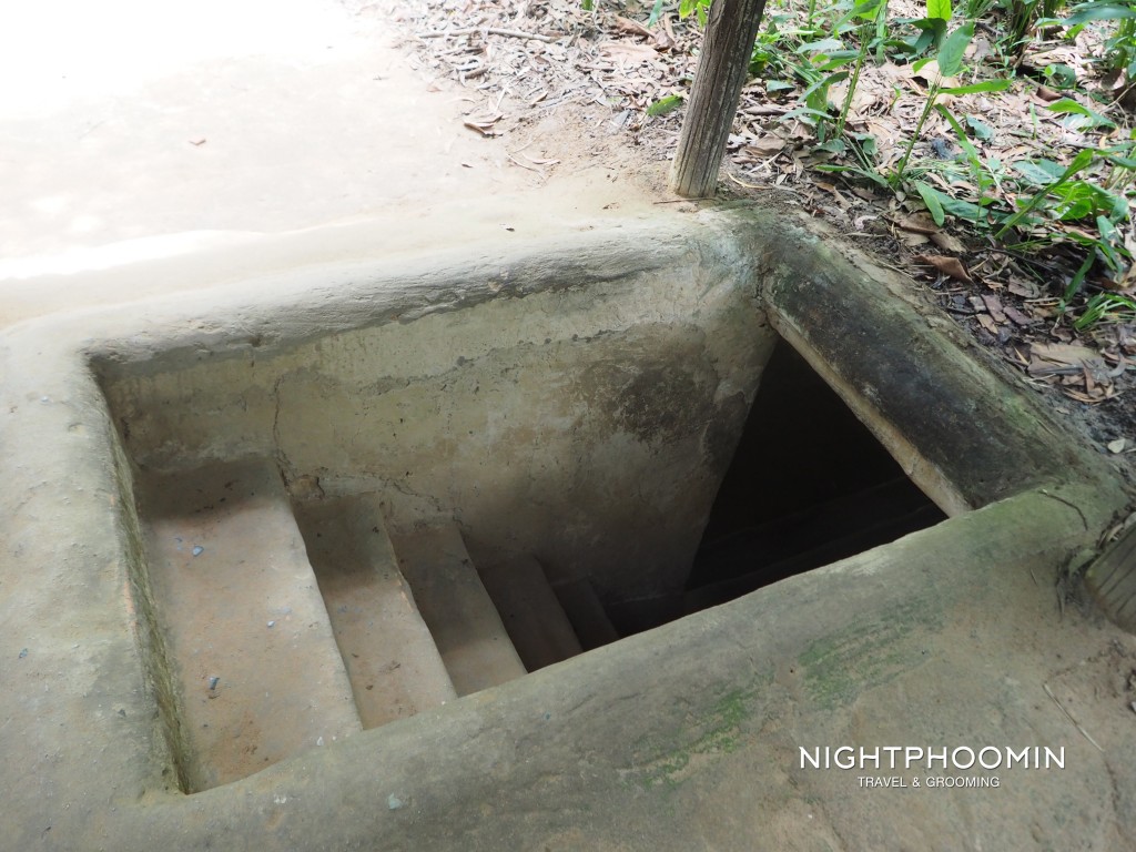 Cu chi tunnels อุโมงค์กู๋จี 16