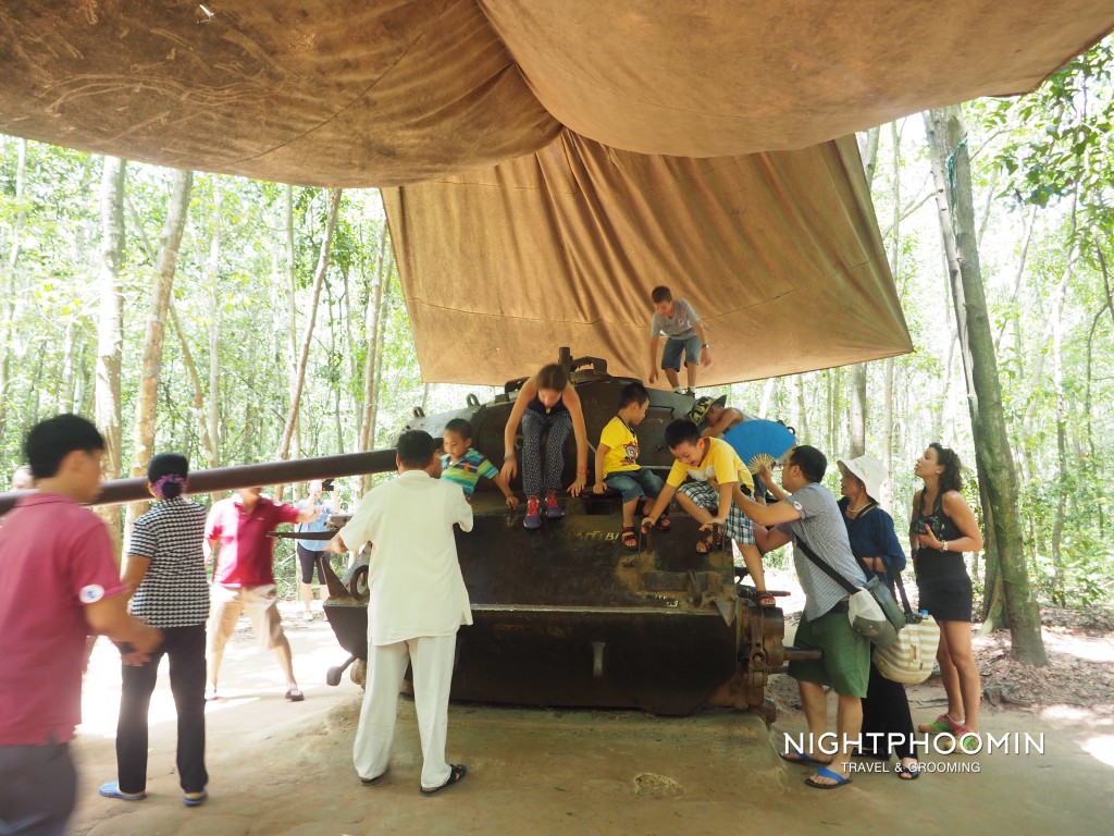 Cu chi tunnels อุโมงค์กู๋จี 23