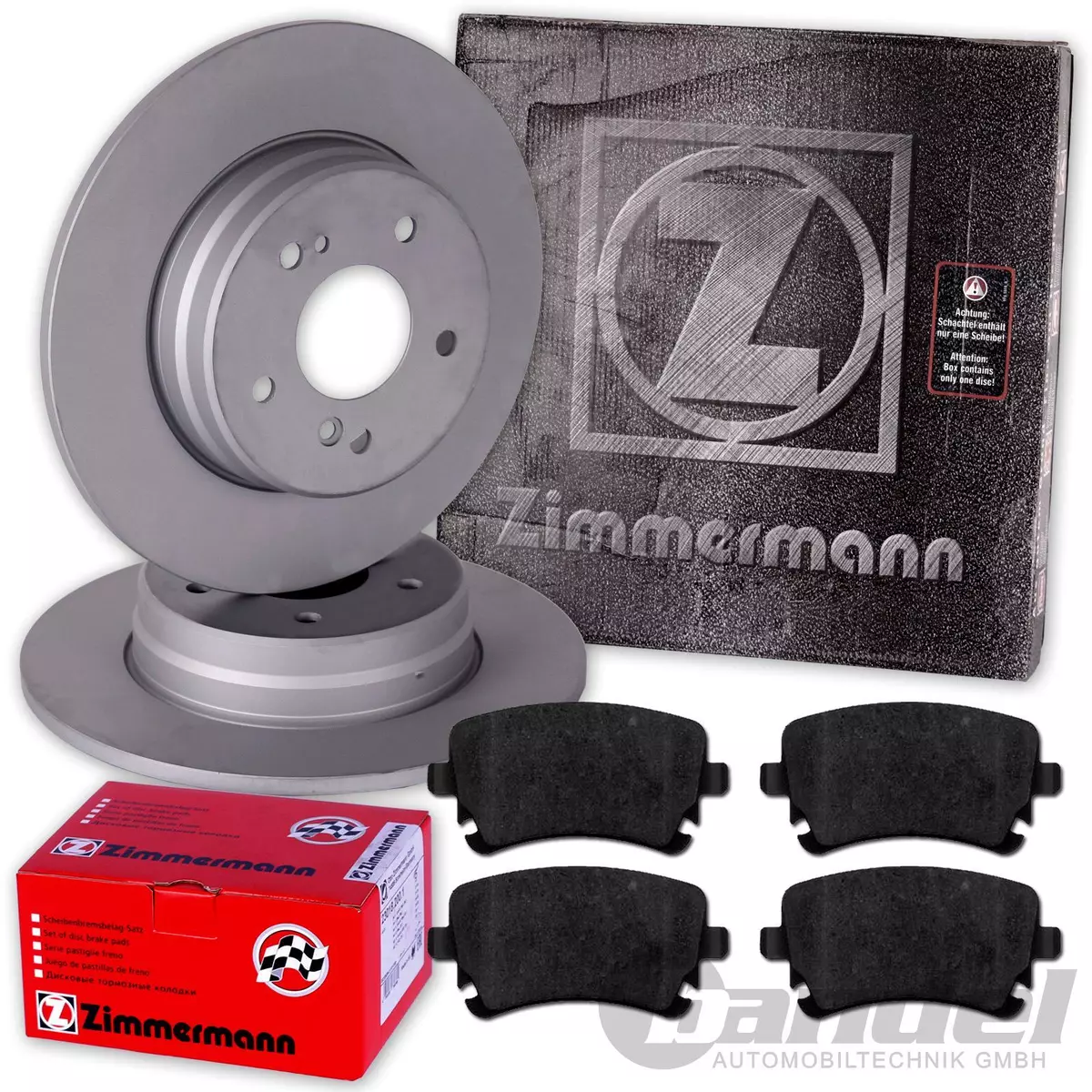 Гальмівні колодки та диски BMW 3 серії Zimmermann: безпека та якість Гальмівні колодки та диски BMW 3 серії Zimmermann: безпека та якість