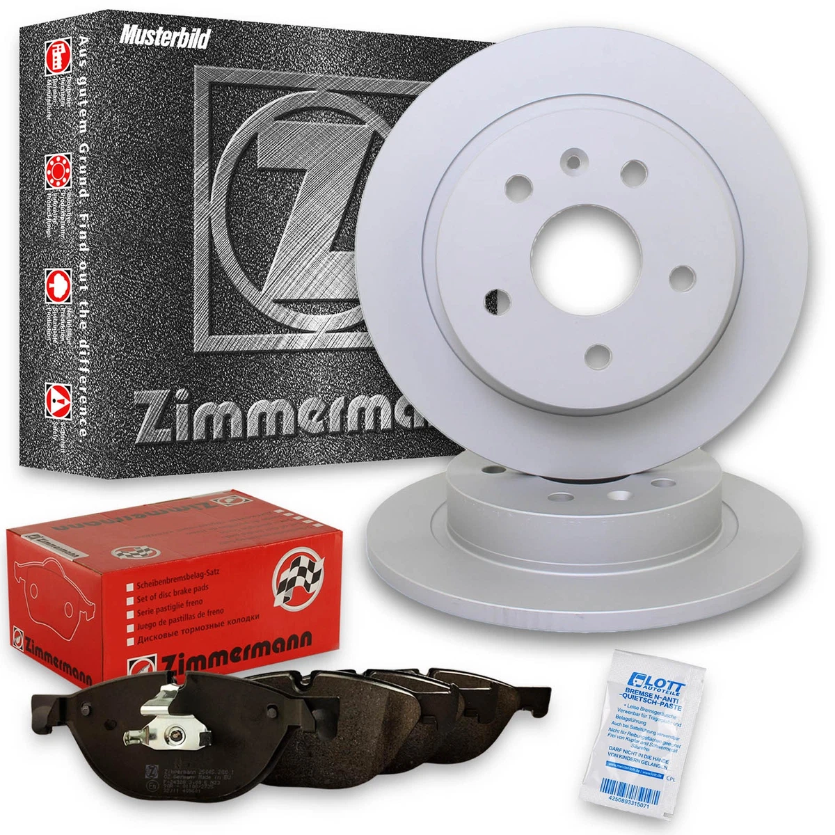 Гальмівні колодки та диски Zimmermann для FIAT Ulysse: безпека та якість