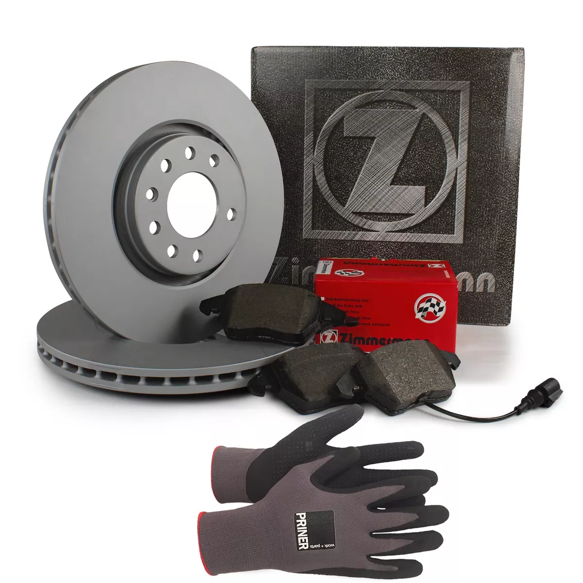 Гальмівні диски та колодки Zimmermann для PEUGEOT 208 I (CA_, CC_) 1.6 HDi