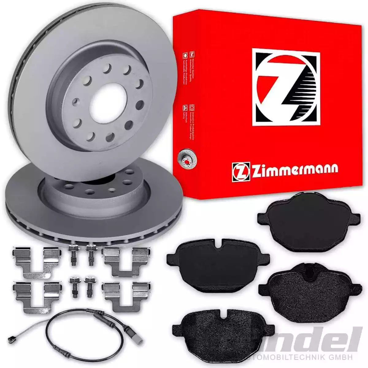 Гальмівні колодки та диски Zimmermann для Ford Mondeo V Turnier