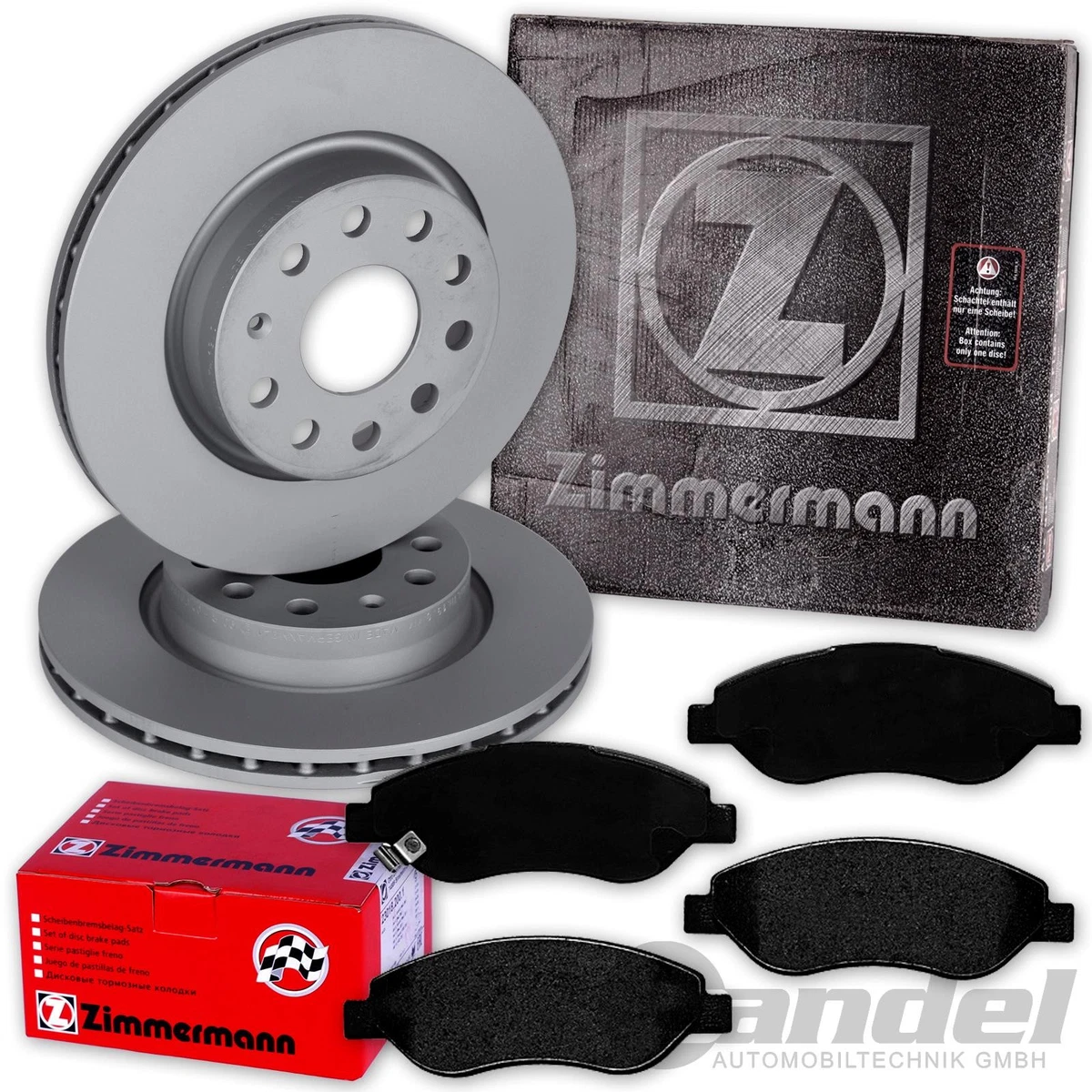 Безпека на дорозі з Zimmermann для Opel Vivarо A Combi (X83)