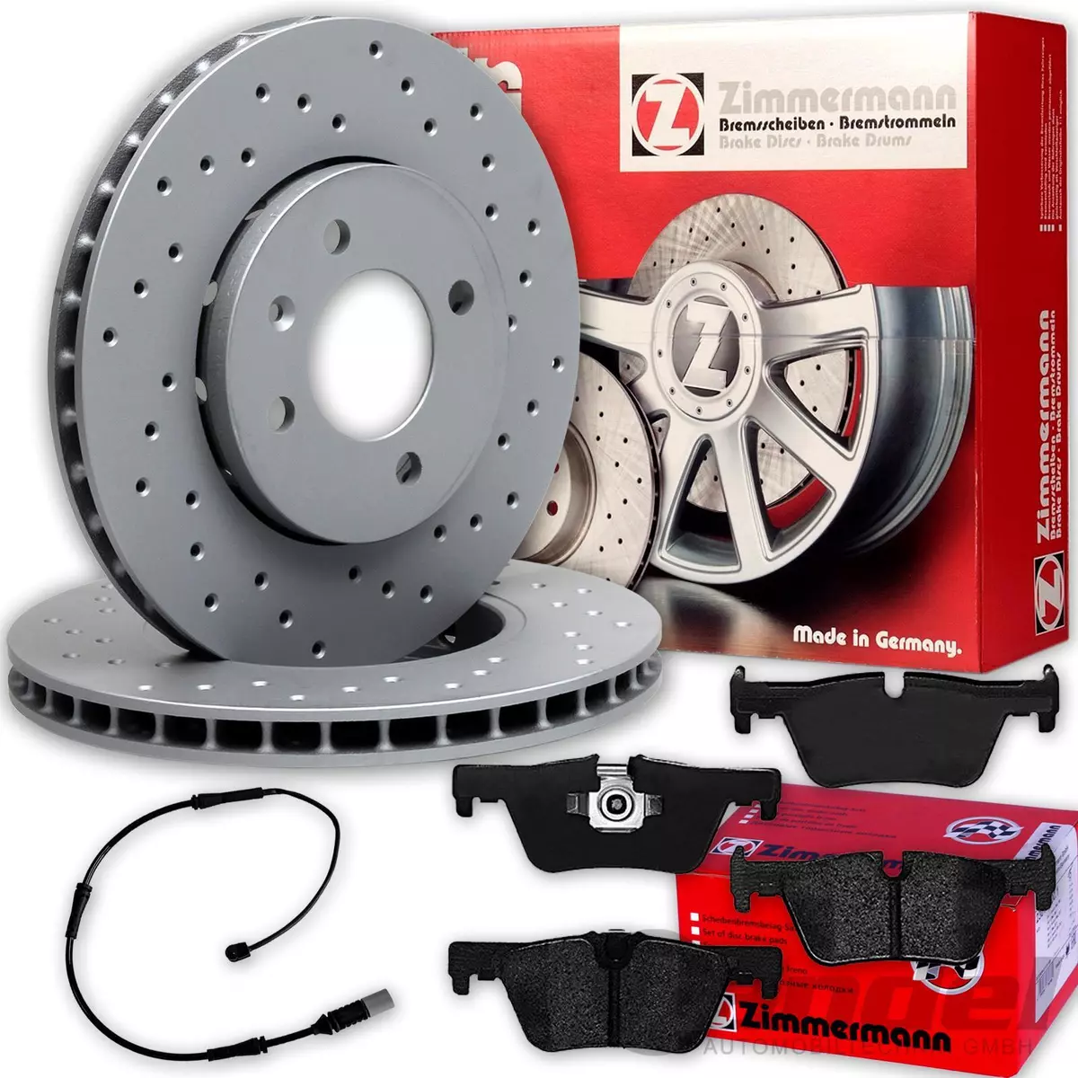 Гальмівні колодки та диски Zimmermann для Ford Mondeo IV (BA7) — безпека та якість Гальмівні колодки та диски Zimmermann для Ford Mondeo IV (BA7) — безпека та якість