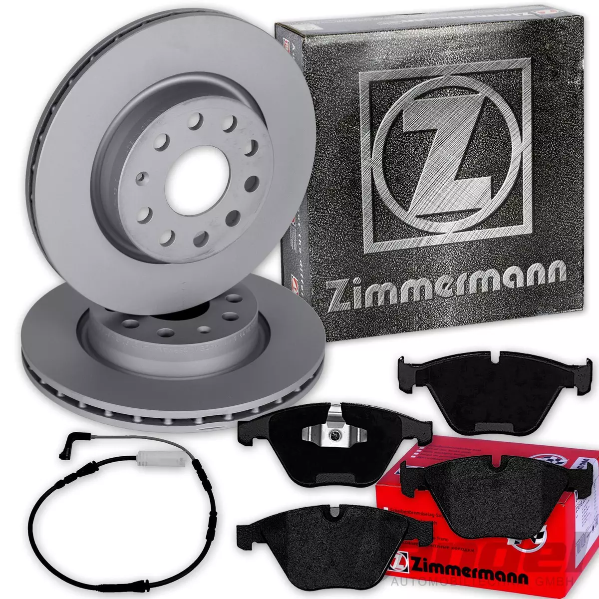 Гальмівні колодки та диски Zimmermann для Mercedes E-Class S212